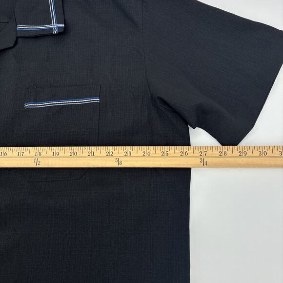 Steady Last Call Shirt Men XL Black Martini Bowling Rockabilly Retro USA - Picture 8 of 10